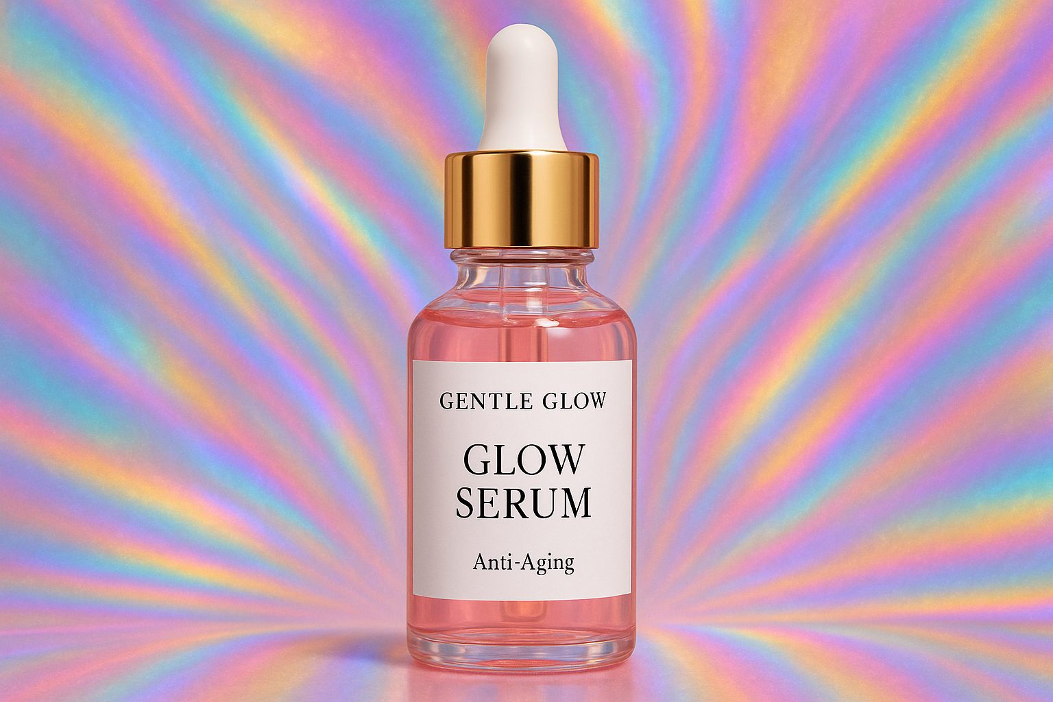 Gentle Glow Serum Anti-Aging with Pink Serum