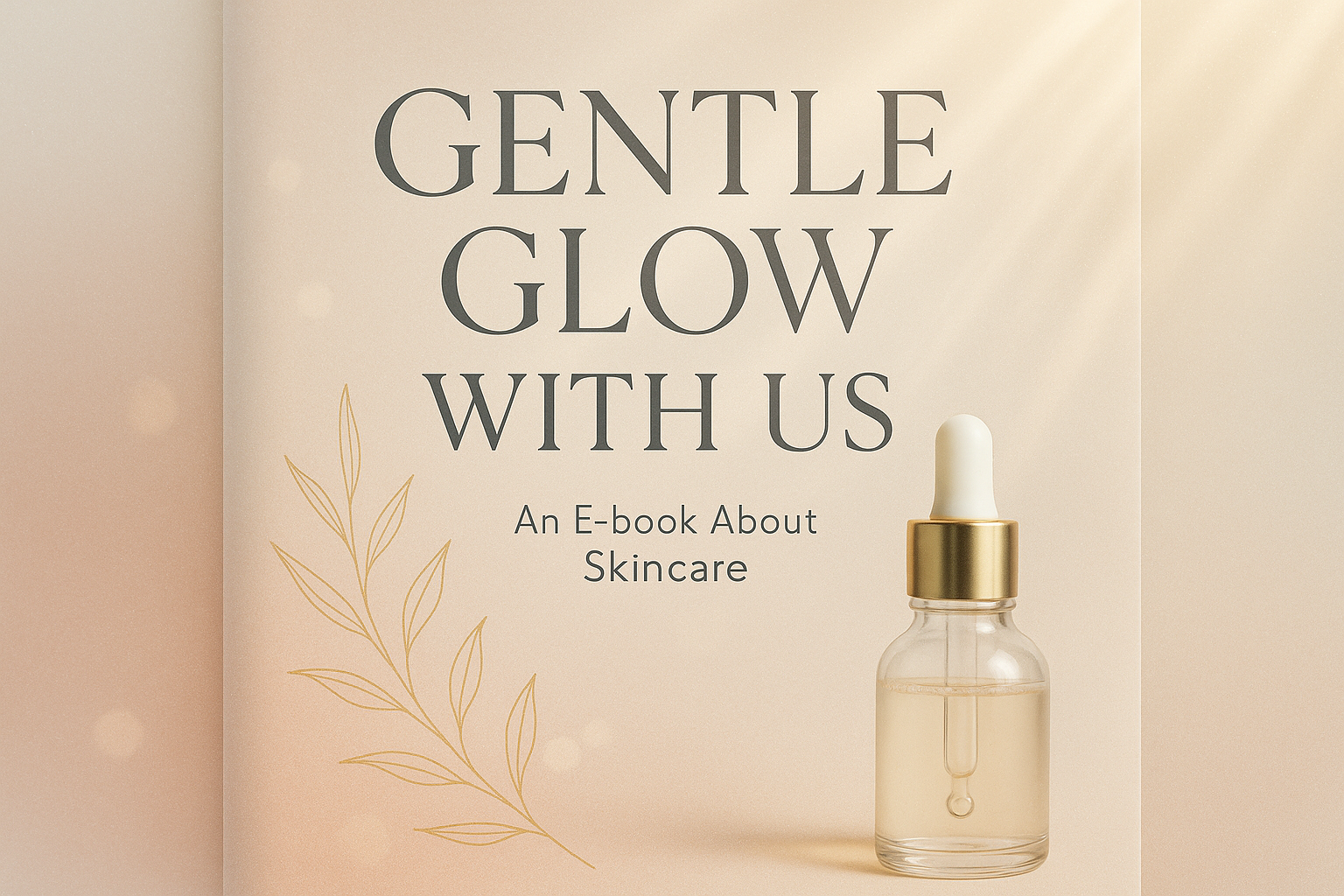 Gentle Glow with Us E-book Cover